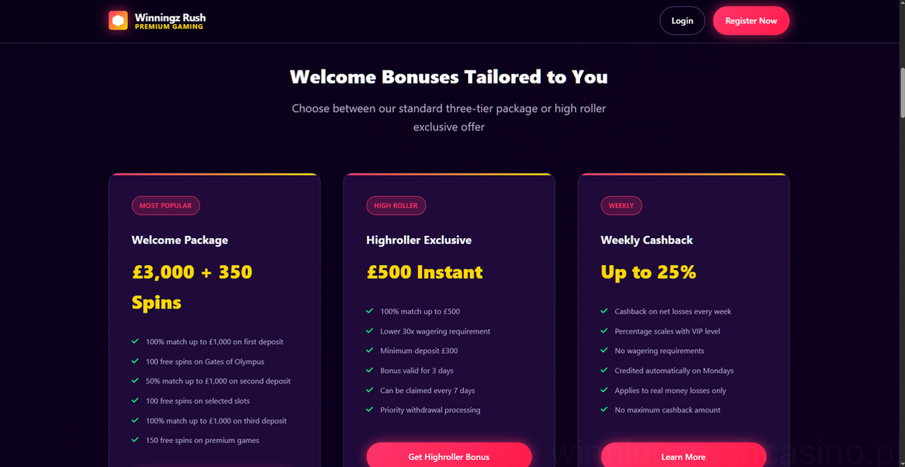Winningzrush Casino Casino
